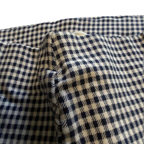 Michael Kors Navy Blue and White Houndstooth checkered leggings, size M - Picture 2 of 8